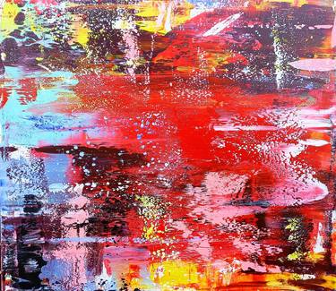 Original Abstract Expressionism Abstract Paintings by Anton Rakun