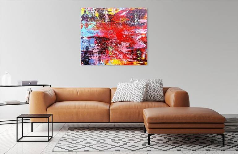 Original Abstract Expressionism Abstract Painting by Anton Rakun