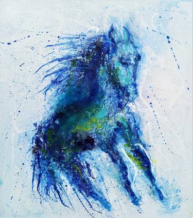 Print of Horse Paintings by Anton Rakun