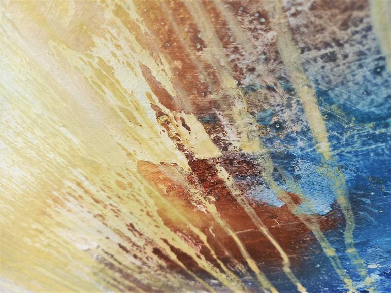 Original Abstract Expressionism Abstract Painting by Anton Rakun