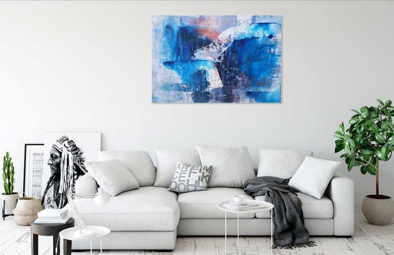 Original Abstract Expressionism Abstract Painting by Anton Rakun