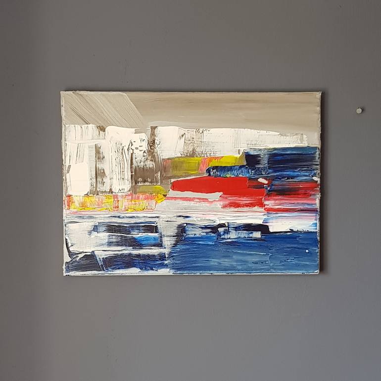 Original Abstract Landscape Painting by Gareth Hopkins