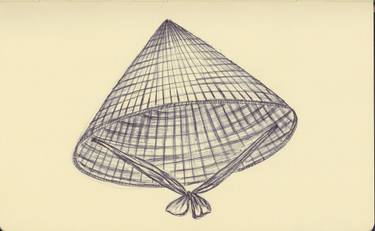 Vietnam Icon Hat Drawing By Ballpointpen Illustrator Saatchi Art