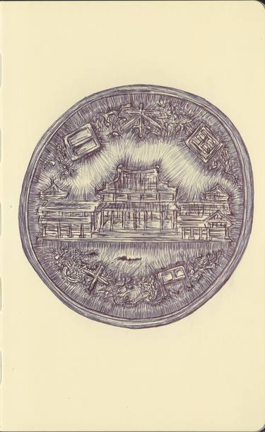 Print of Culture Drawings by Ballpointpen Illustrator