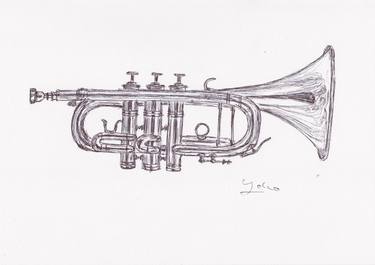 Print of Music Drawings by Ballpointpen Illustrator