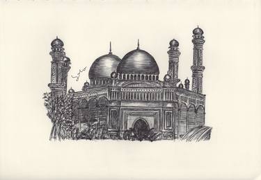Print of Fine Art Travel Drawings by Ballpointpen Illustrator