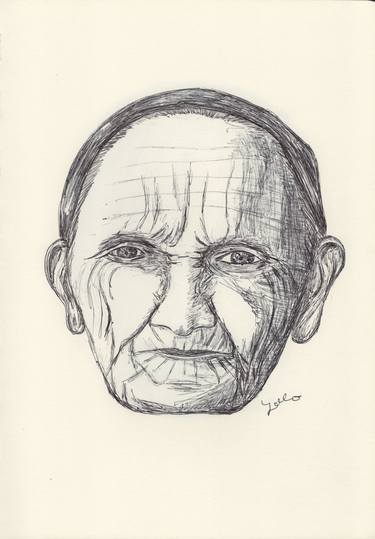Print of Portrait Drawings by Ballpointpen Illustrator