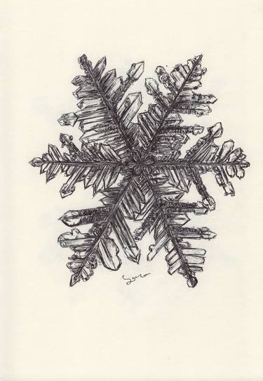 BALLPEN SNOWFLAKES 6 thumb