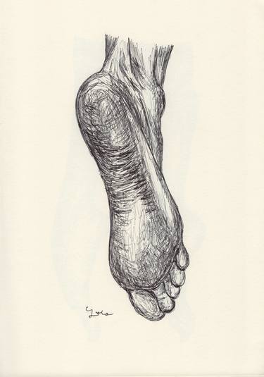 Print of Body Drawings by Ballpointpen Illustrator