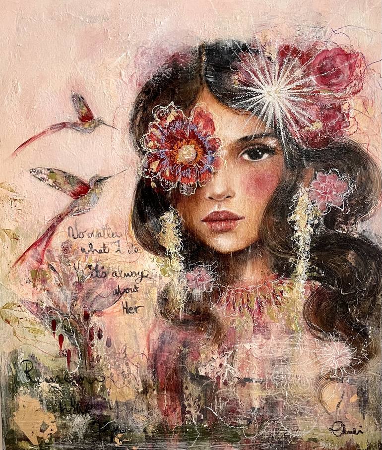 Mia Painting by Claudia Tremblay | Saatchi Art