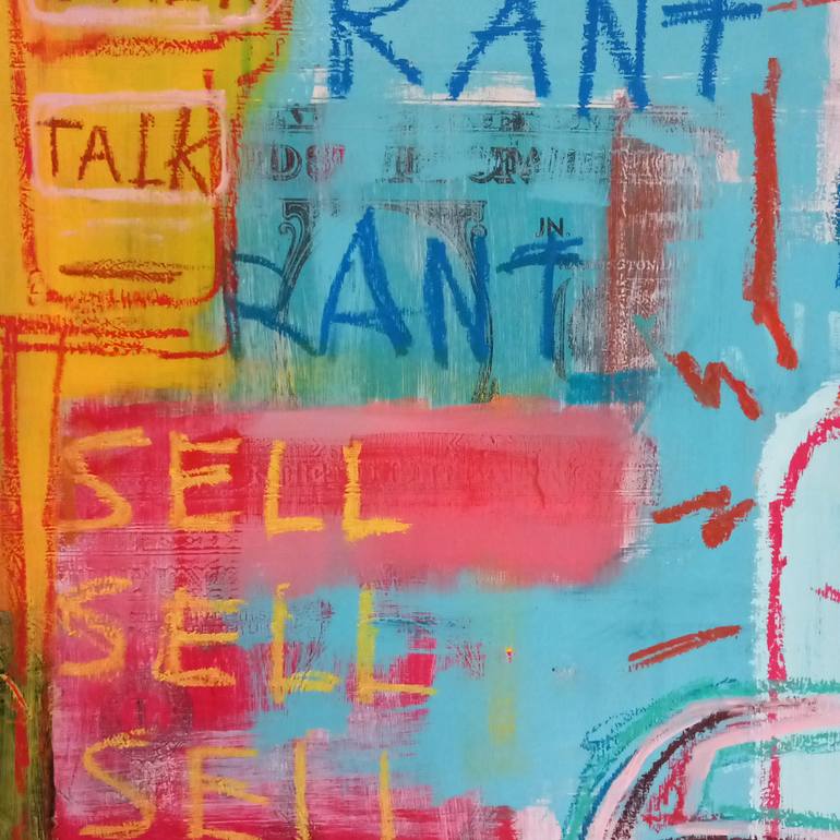 Original Abstract Expressionism Abstract Painting by Jesse  Diss