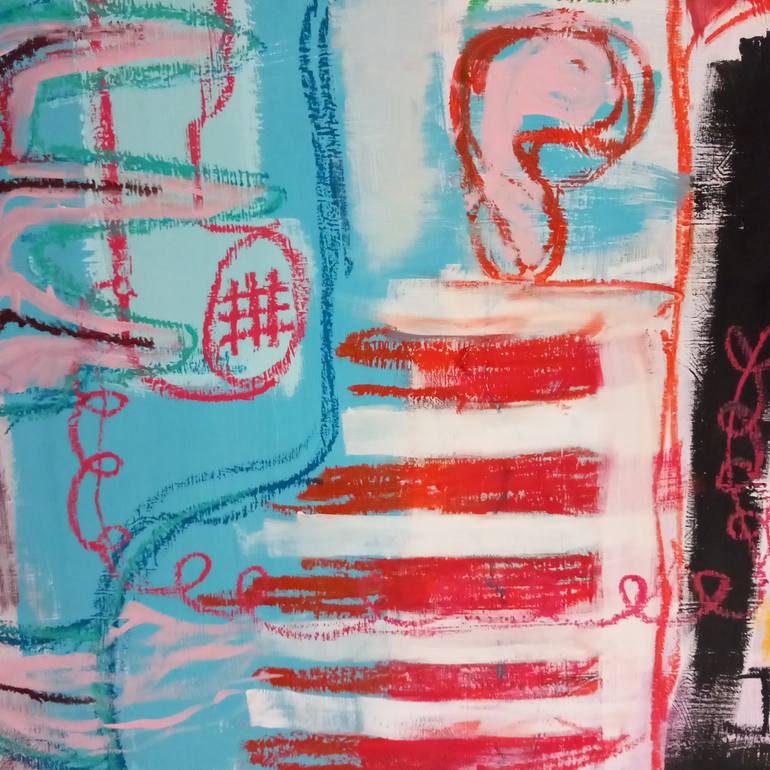 Original Abstract Expressionism Abstract Painting by Jesse  Diss