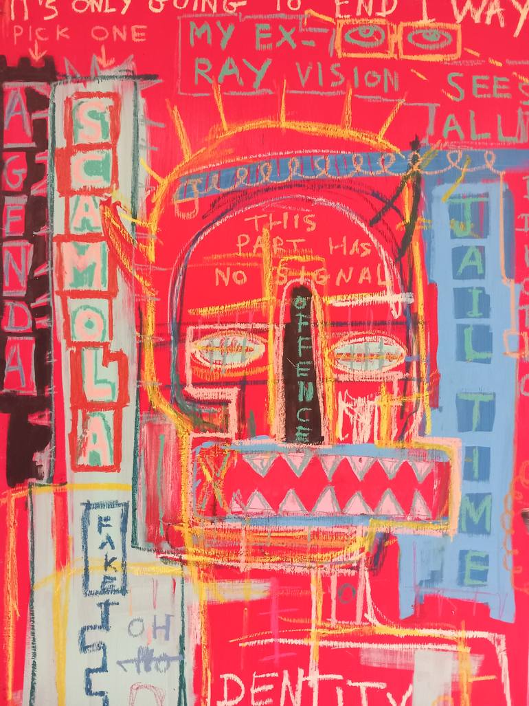 Original Abstract Expressionism Abstract Painting by Jesse  Diss