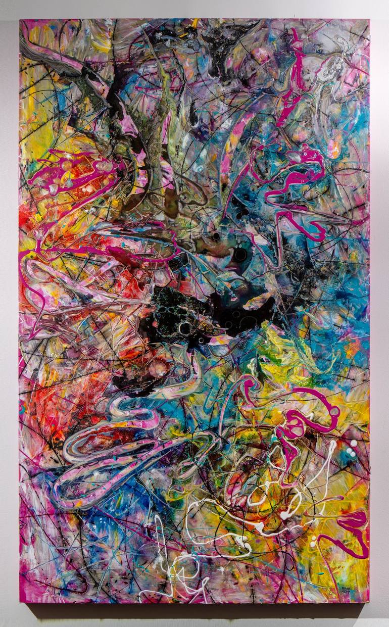 Original Abstract Painting by Blake Brasher