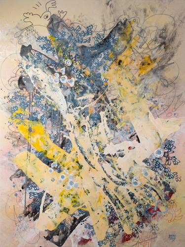 Original Abstract Expressionism Abstract Paintings by Blake Brasher