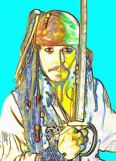 Johnny Depp in Pirates of the Caribbean thumb