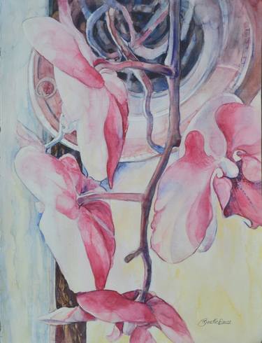 Original Contemporary Botanic Painting by Elise Beattie