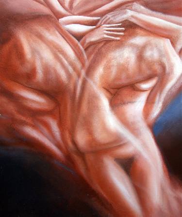 Print of Surrealism Nude Paintings by Boris Novak