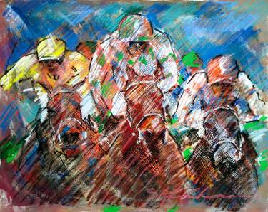 Print of Sport Paintings by Stephen Cheeseman