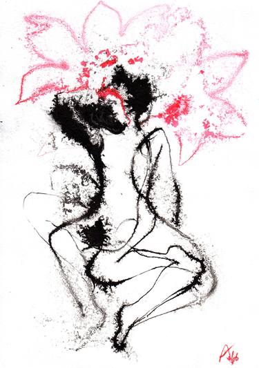 Print of Pop Art Erotic Drawings by Alina Mann