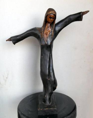 Original Expressionism Religion Sculpture by Predrag Petkovic