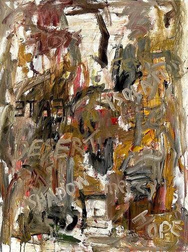 Print of Abstract Expressionism Abstract Paintings by Khalid Alzayani