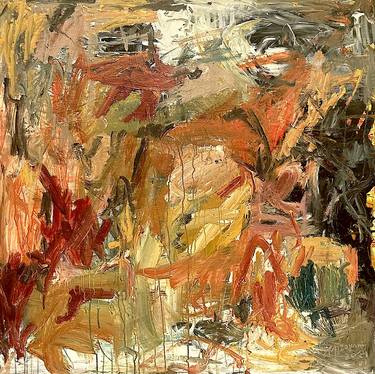 Print of Abstract Expressionism Abstract Paintings by Khalid Alzayani