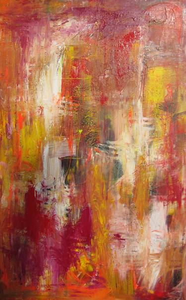 Original Abstract Paintings by Khalid Alzayani