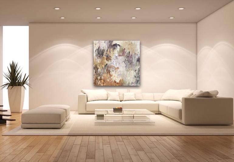 Original Abstract Expressionism Abstract Painting by Khalid Alzayani