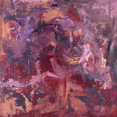 Print of Abstract Expressionism Abstract Paintings by Khalid Alzayani