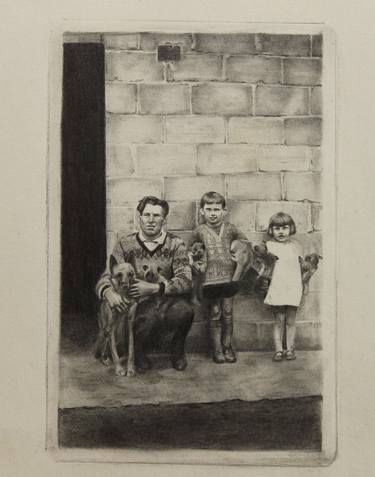 Original Family Drawings by Loïc Desroeux