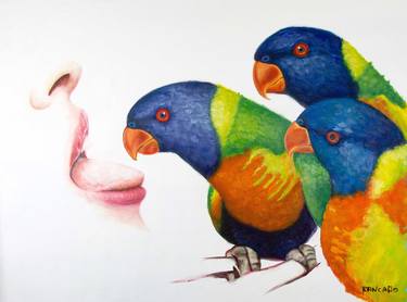 Original Expressionism Animal Paintings by Carlos Antonio Rancaño