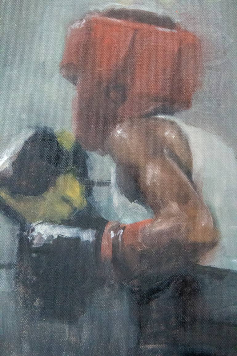 Original Realism Children Painting by Carlos Antonio Rancaño