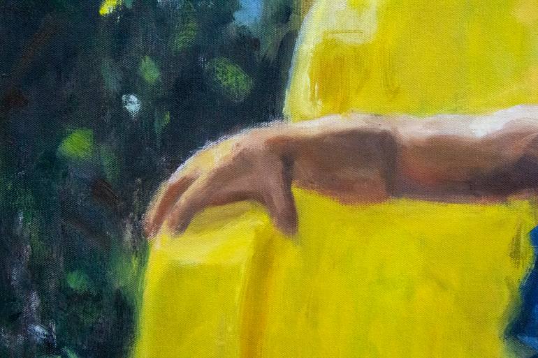 Original Figurative People Painting by Carlos Antonio Rancaño
