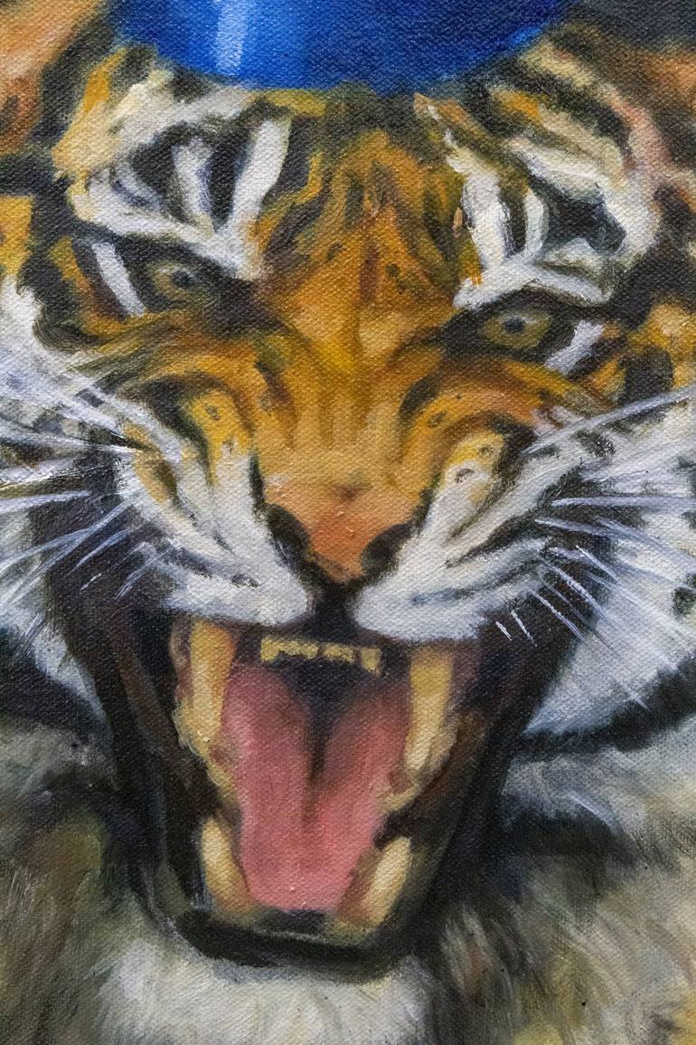 Original Realism Animal Painting by Carlos Antonio Rancaño