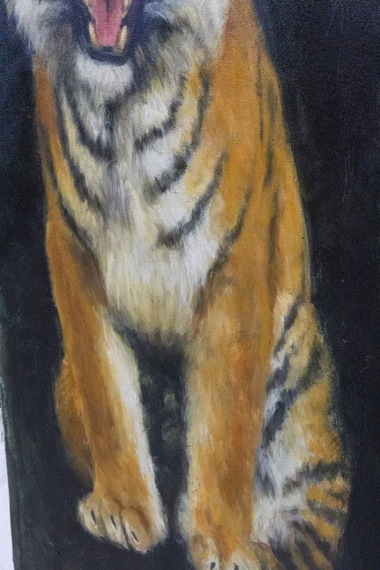 Original Animal Painting by Carlos Antonio Rancaño