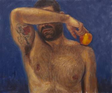 Original Impressionism Men Paintings by Carlos Antonio Rancaño