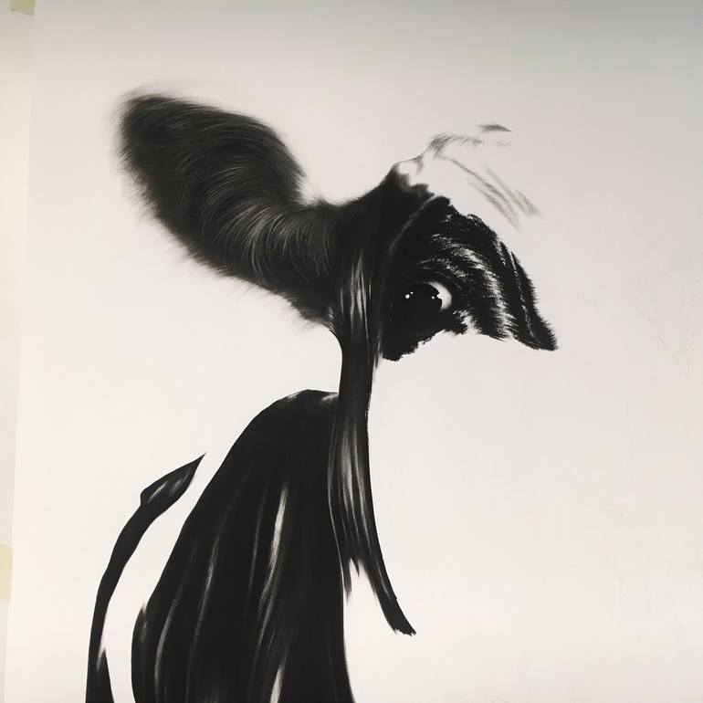 Original Realism Animal Drawing by Ira Van Der Merwe