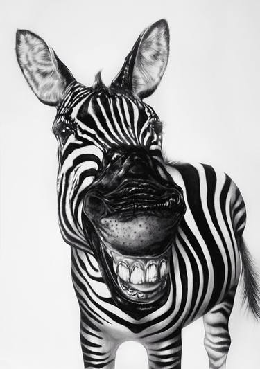 Original Animal Drawings by Ira van der Merwe