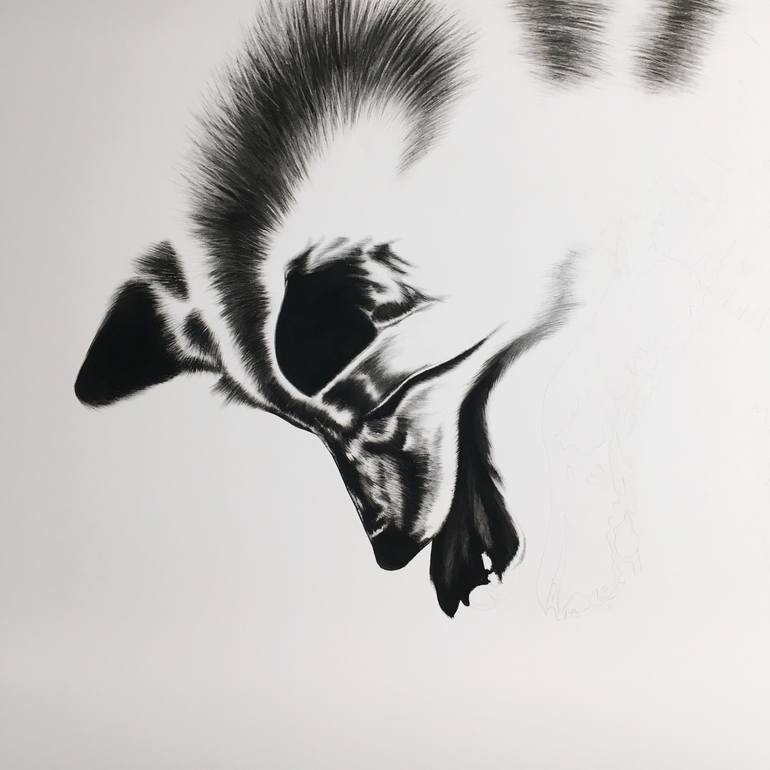 Original Figurative Animal Drawing by Ira Van Der Merwe