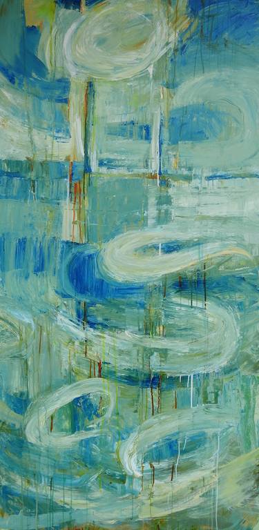 Original Abstract Expressionism Abstract Paintings by Leslie Pruneau