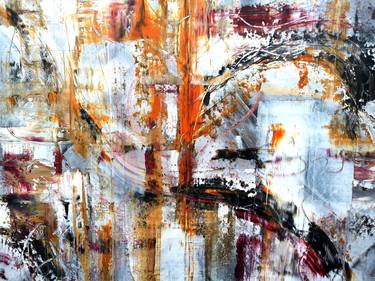 Original Abstract Expressionism Abstract Paintings by Nora Doherty