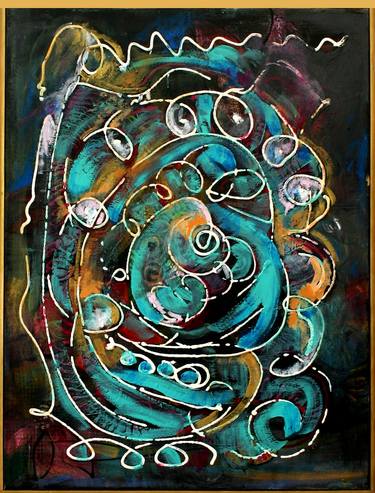 Original Abstract Expressionism Abstract Paintings by Cheryl Paolini