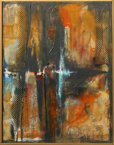 Original Abstract Expressionism Abstract Paintings by Cheryl Paolini