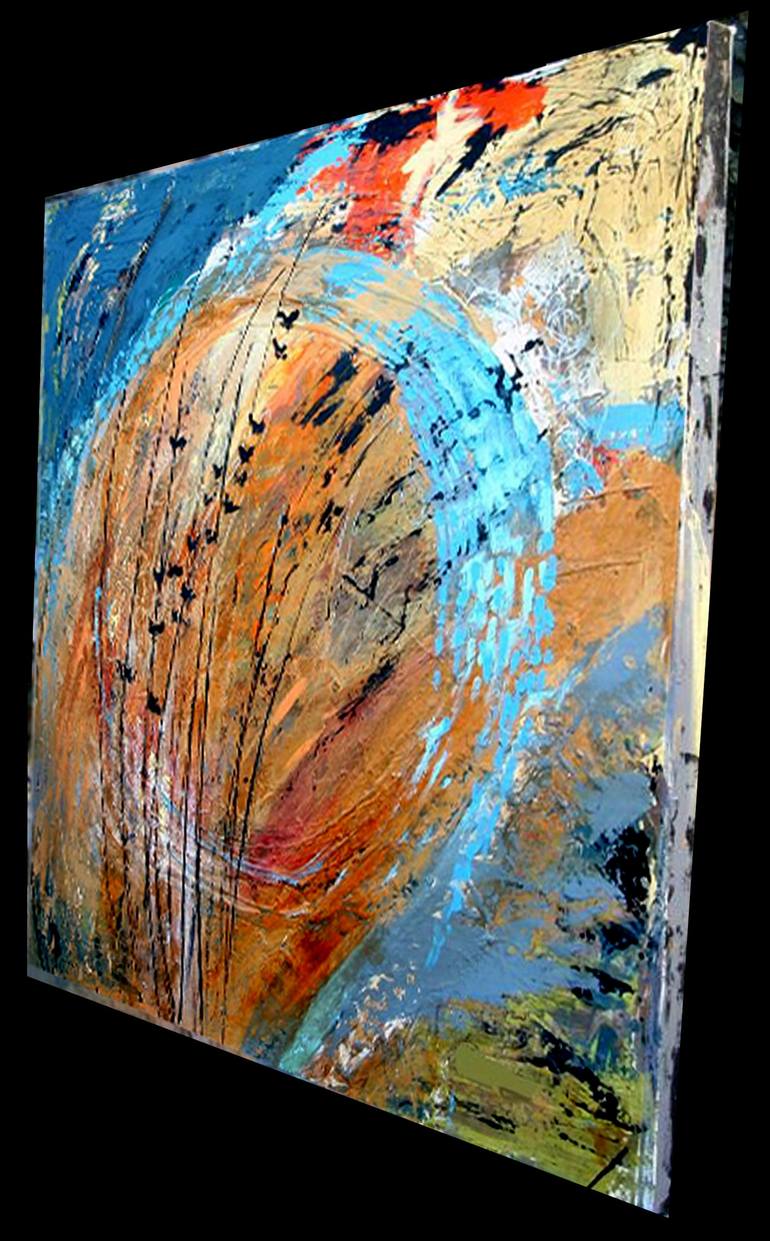 Original Expressionism Abstract Painting by Cheryl Paolini