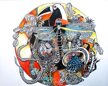 Saatchi Art Artist Cheryl Paolini; Drawings, “Elements of Nature” #art