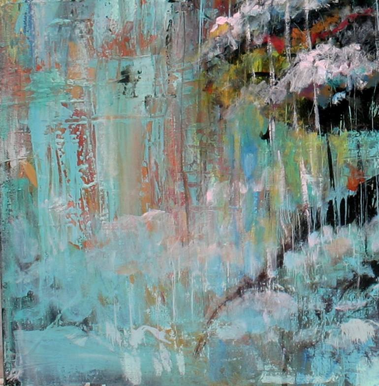 Original Impressionism Abstract Painting by Cheryl Paolini