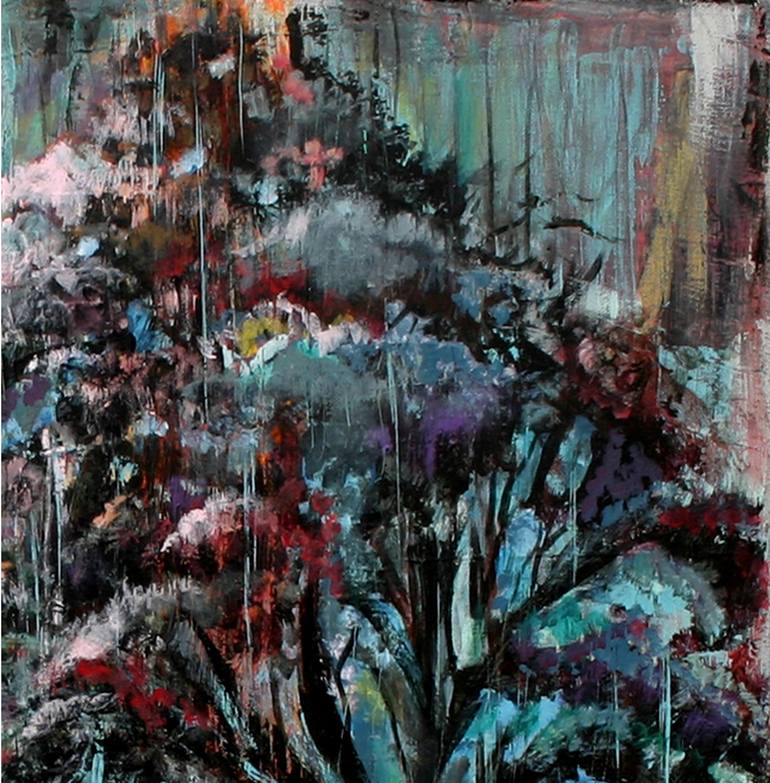 Original Impressionism Abstract Painting by Cheryl Paolini