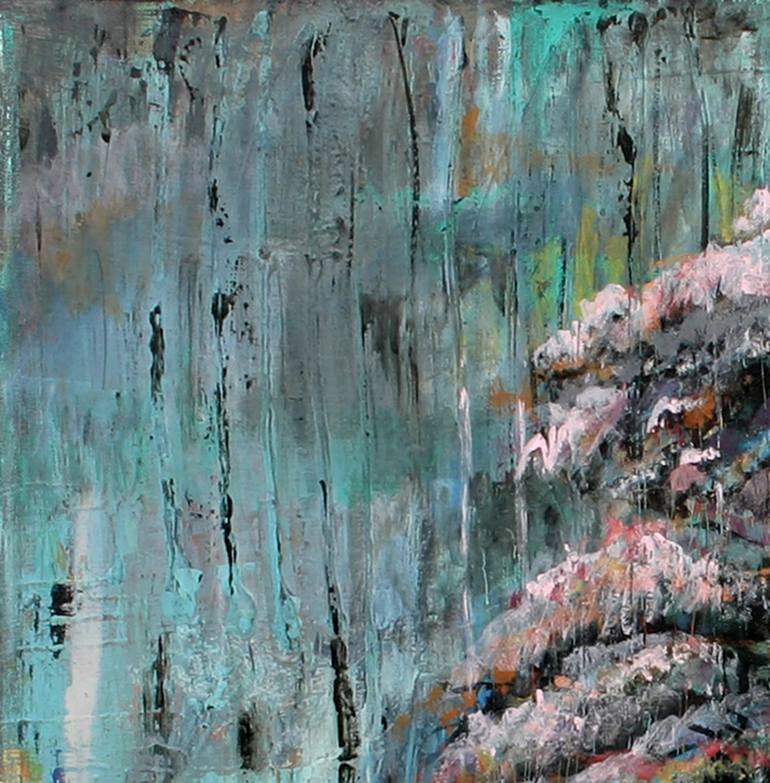 Original Impressionism Abstract Painting by Cheryl Paolini