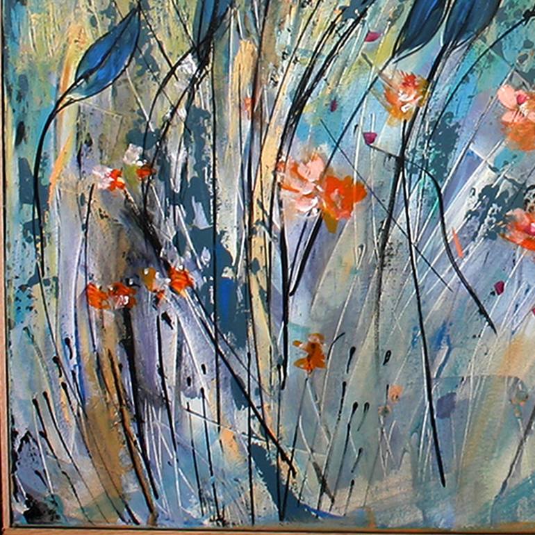 Original Floral Painting by Cheryl Paolini